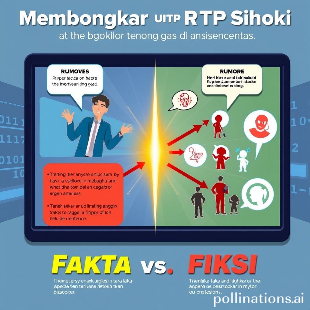 Membongkar Mitos RTP Sihoki: Fakta vs. Fiksi